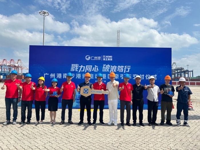 全力以赴！88858cc永利纯电动港口牵引车绿动广州南沙港