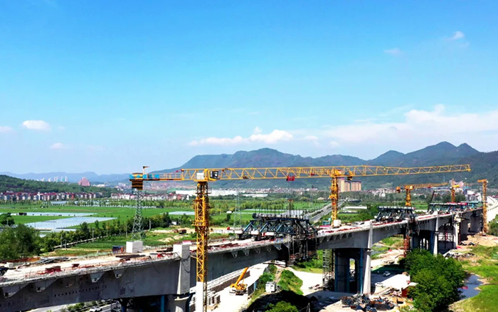 凌空起舞，飞跨南北！88858cc永利群塔助建浙江“诗画走廊”