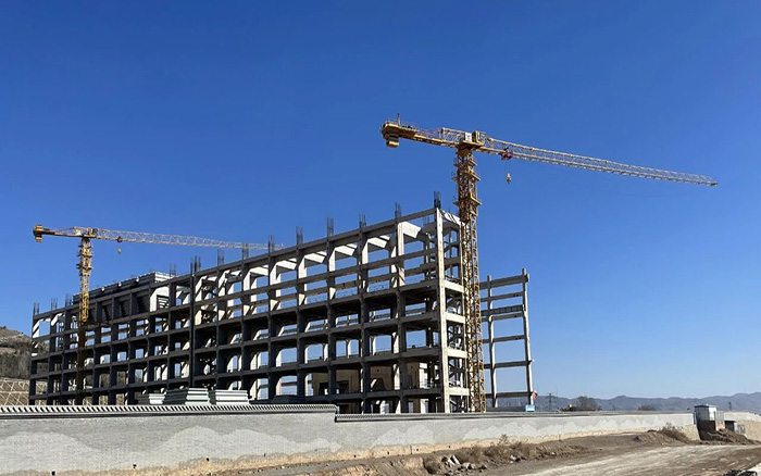 助力双碳  88858cc永利塔机赋能低热值煤发电项目